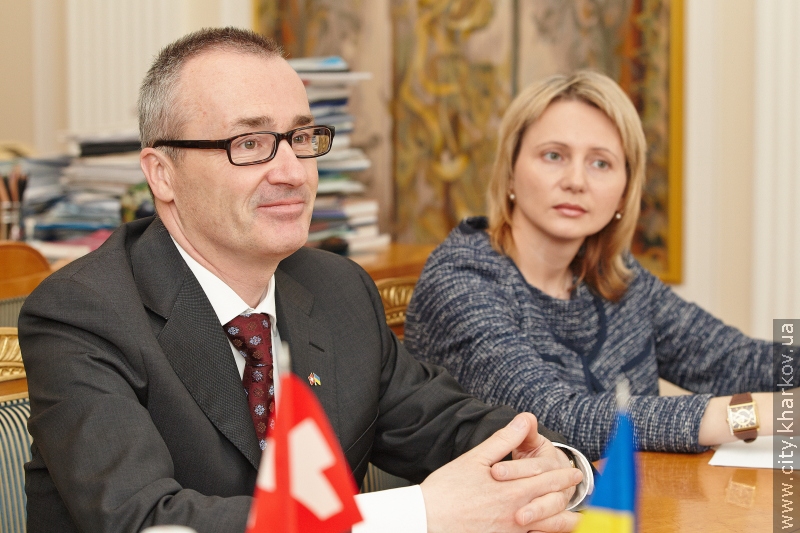Геннадій Кернес зустрівся зі швейцарською делегацією