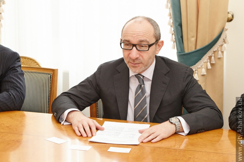 Геннадій Кернес зустрівся зі швейцарською делегацією