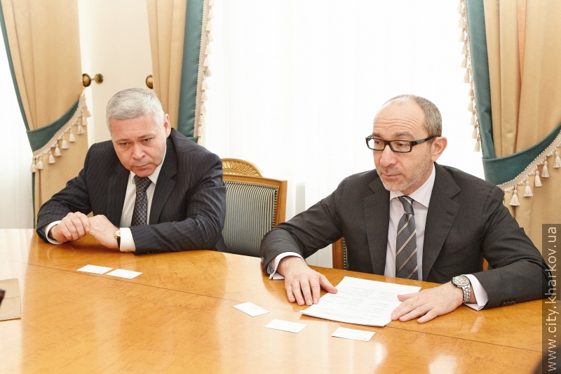 Геннадій Кернес зустрівся зі швейцарською делегацією