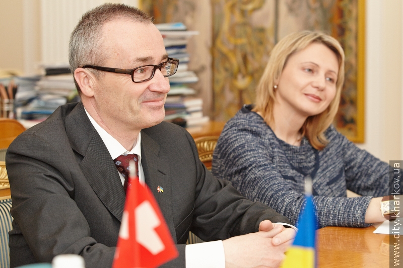 Геннадій Кернес зустрівся зі швейцарською делегацією