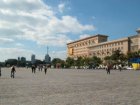 Рух транспорту по площі Свободи буде тимчасово закрито