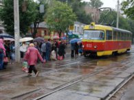 Увага! Тимчасово закривається рух пасажирського транспорту у центрі міста