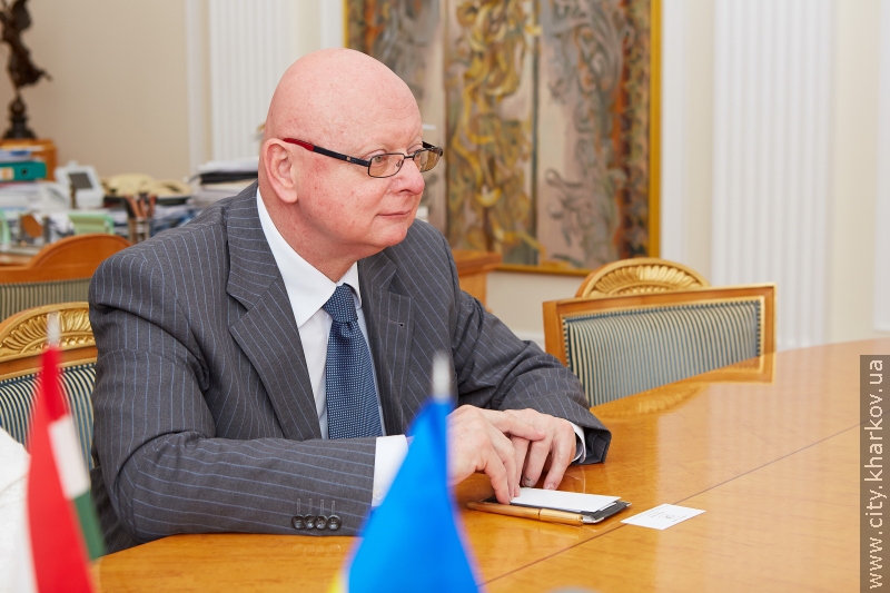 Геннадій Кернес зустрівся з послом Угорщини Міхалем Баєром