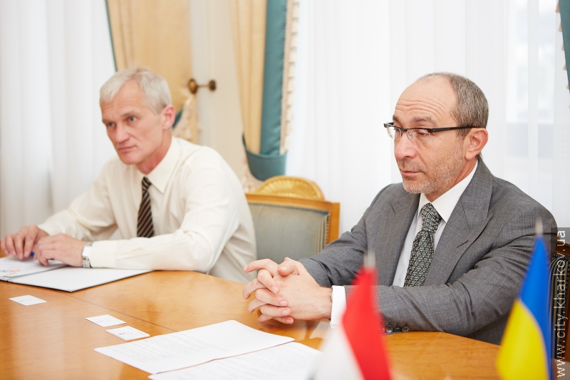 Геннадій Кернес зустрівся з послом Угорщини Міхалем Баєром