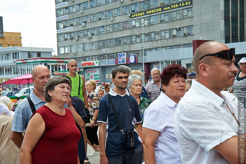 Біля Центрального ринку міліціонери влаштували побори з торговців
