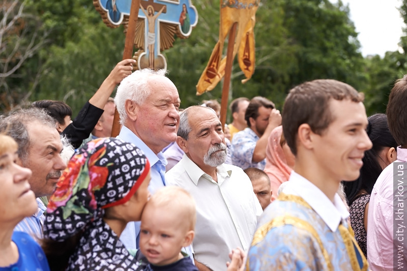 На Салтівці відкрили пам'ятник князю Володимиру