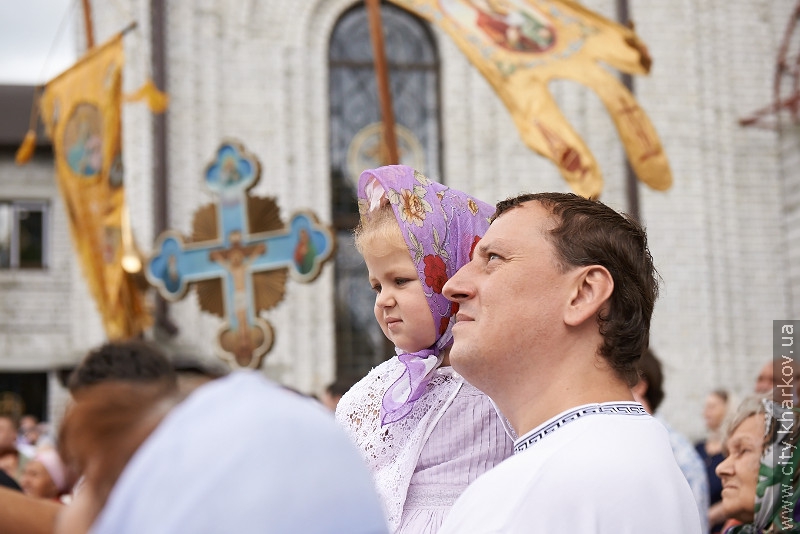 На Салтівці відкрили пам'ятник князю Володимиру