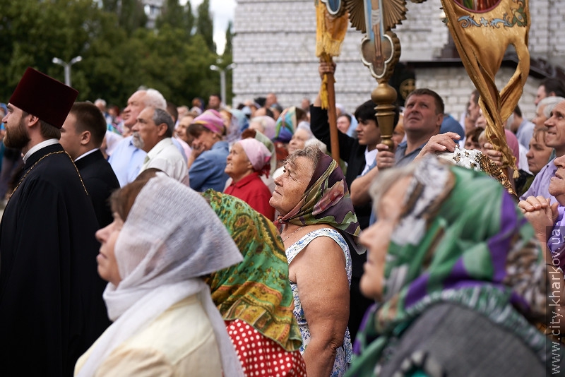 На Салтівці відкрили пам'ятник князю Володимиру