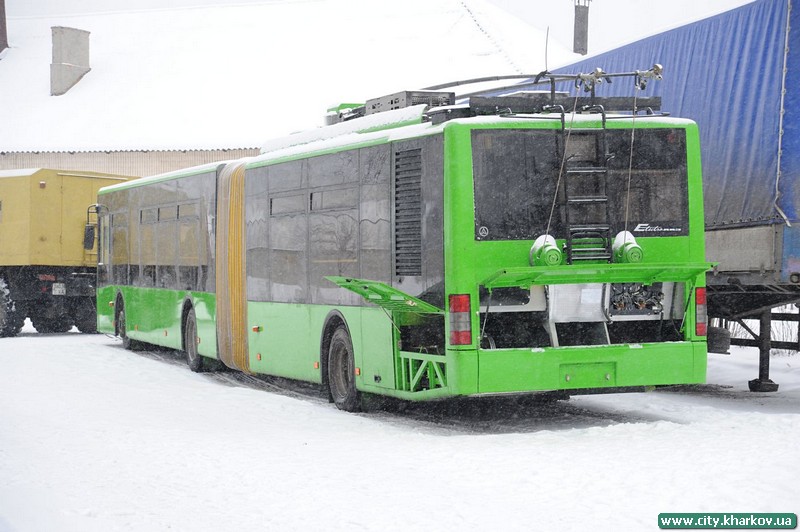 До Харкова прибула перша партія нових львівських тролейбусів