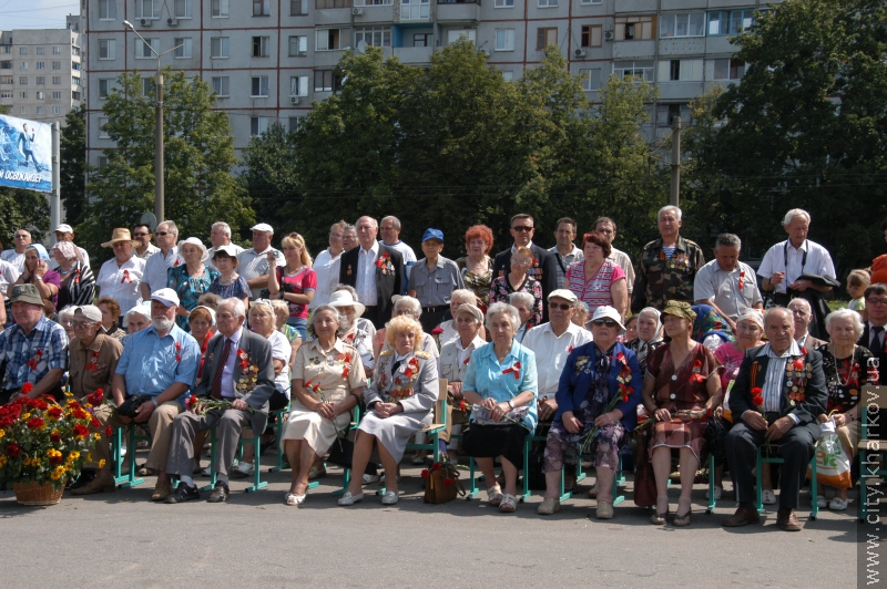 Естафету пам'яті, присвячену визволителям, передали Московському району