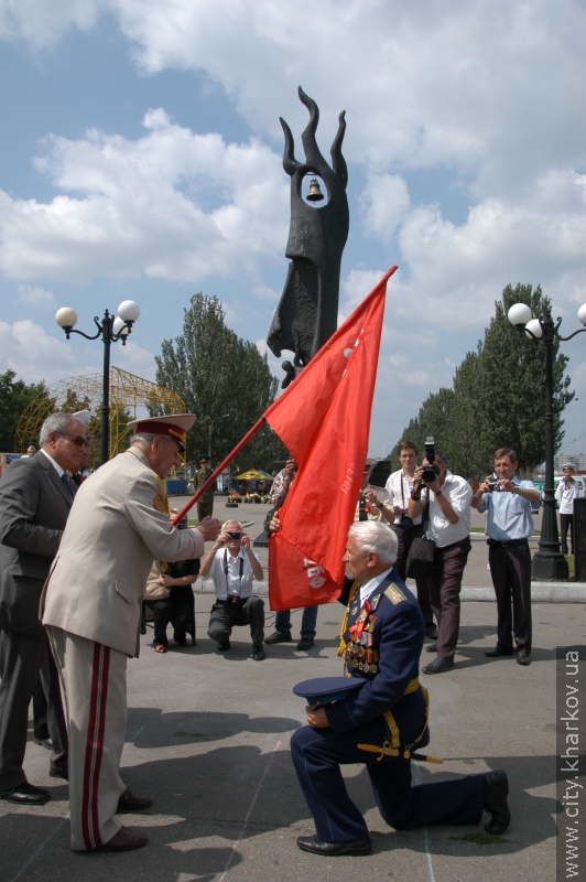 Естафету пам'яті, присвячену визволителям, передали Московському району
