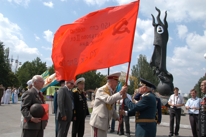 Естафету пам'яті, присвячену визволителям, передали Московському району