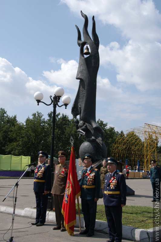 Естафету пам'яті, присвячену визволителям, передали Московському району