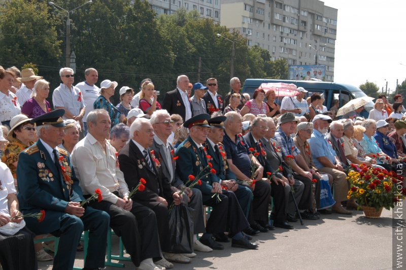 Естафету пам'яті, присвячену визволителям, передали Московському району