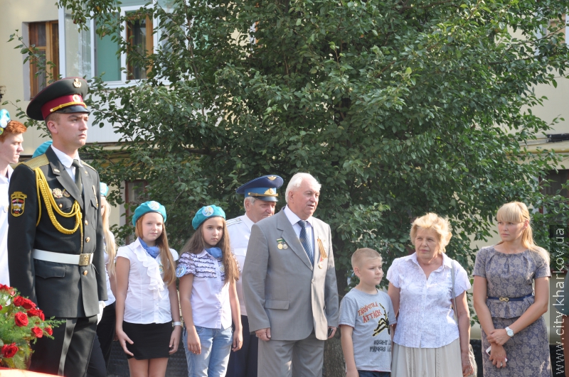 У Жовтневому районі відкрили чотири меморіальні дошки Героям Радянського Союзу