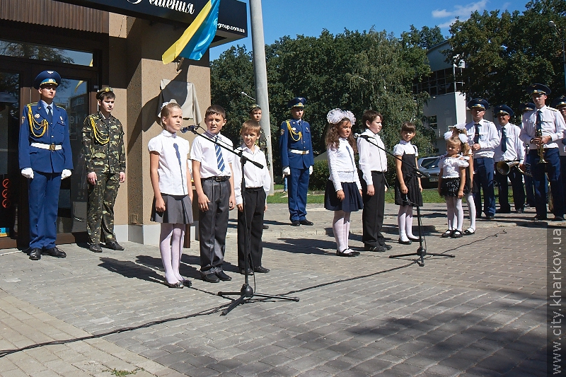 У Дзержинському районі відкрили дві меморіальні дошки Героям Радянського Союзу