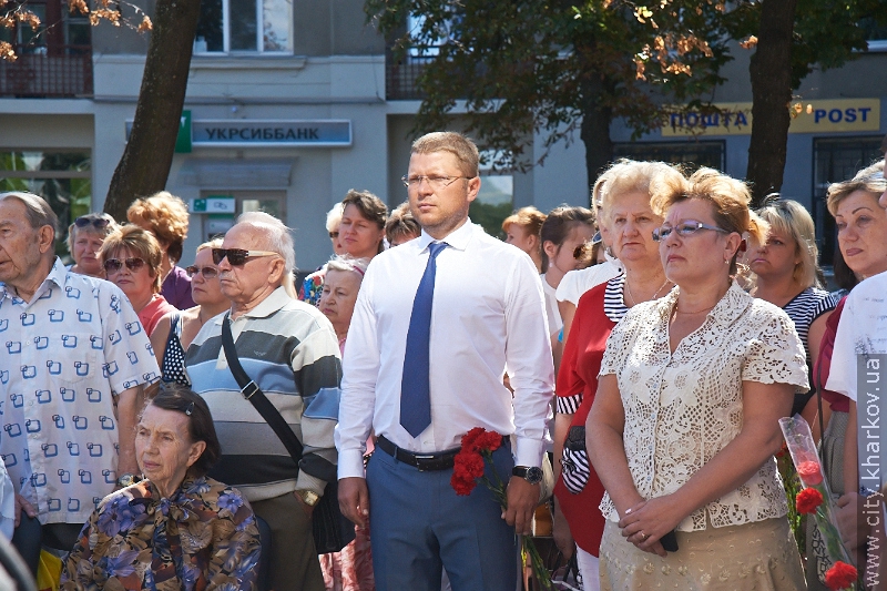 У Дзержинському районі відкрили дві меморіальні дошки Героям Радянського Союзу