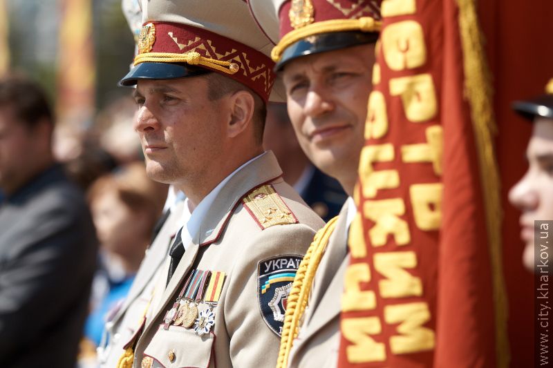 Харківський міський голова Геннадій Кернес привітав ветеранів з Днем Перемоги на площі Свободи