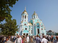 На Салтівці освячено храм Преображення Господнього
