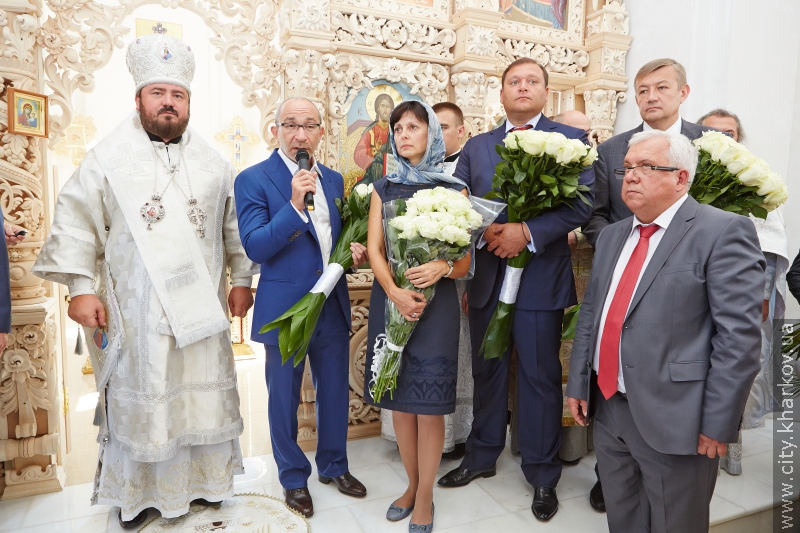 На Салтівці освячено храм Преображення Господнього