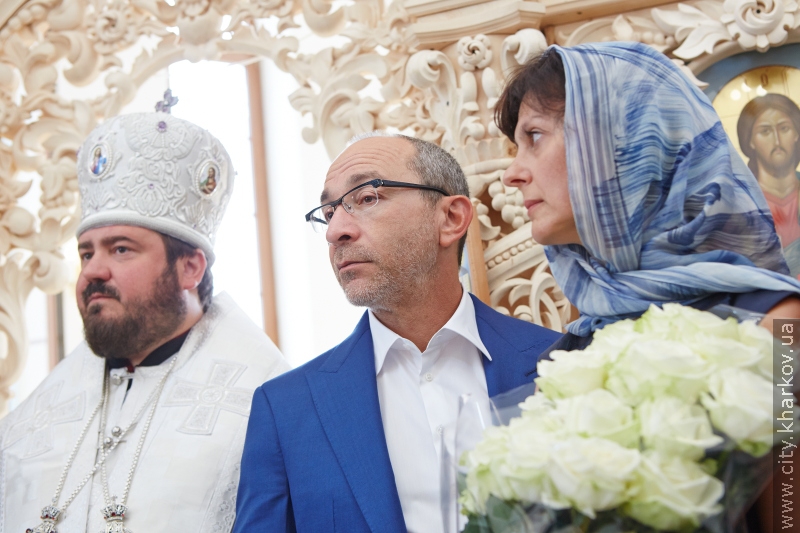 На Салтівці освячено храм Преображення Господнього