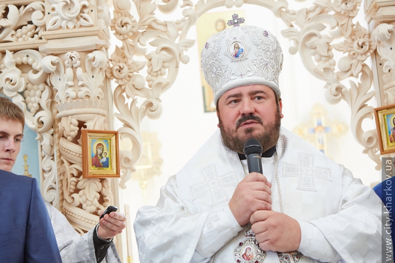 На Салтівці освячено храм Преображення Господнього