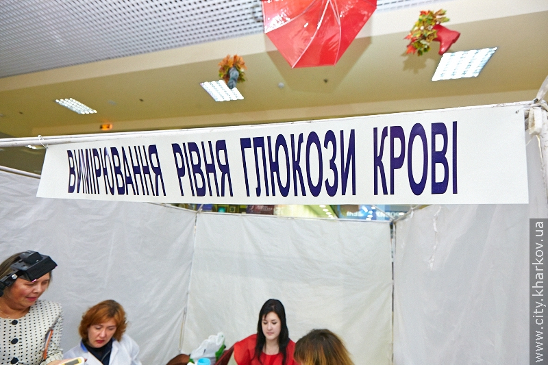 Сьогодні 115 харків'ян виміряли артеріальний тиск і рівень цукру в крові