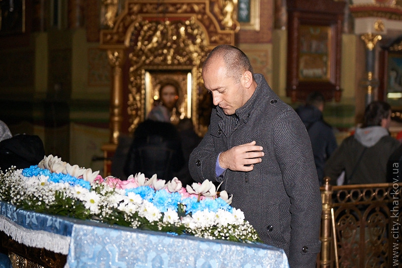 Грузинська делегація побувала в парку Горького і Благовіщенському соборі