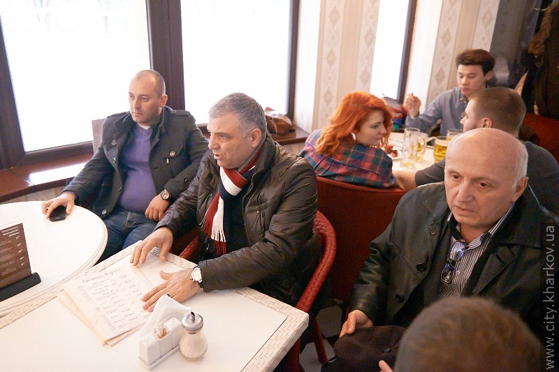 Грузинська делегація побувала в парку Горького і Благовіщенському соборі