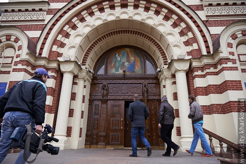 Грузинська делегація побувала в парку Горького і Благовіщенському соборі