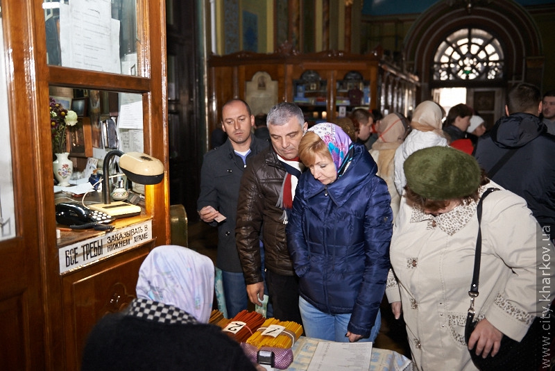 Грузинська делегація побувала в парку Горького і Благовіщенському соборі