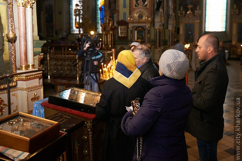 Грузинська делегація побувала в парку Горького і Благовіщенському соборі