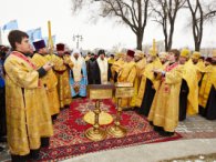 У Харкові провели молебень на честь року, що минає