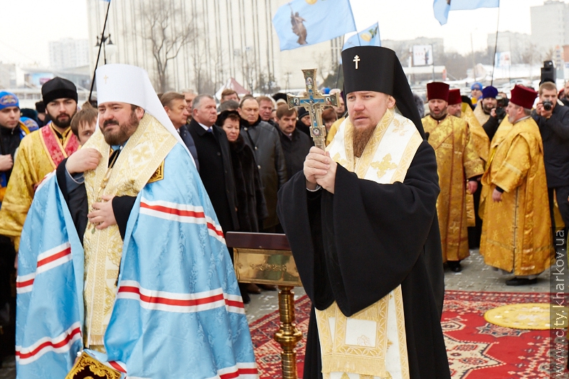 У Харкові провели молебень на честь року, що минає