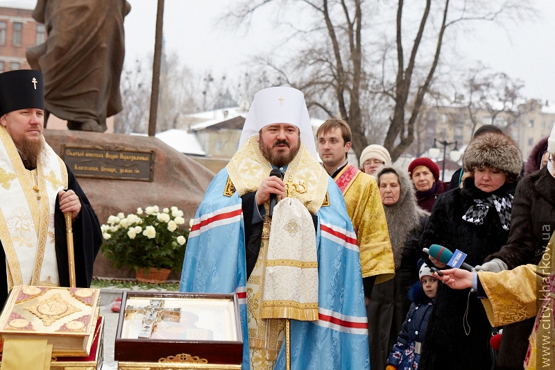 У Харкові провели молебень на честь року, що минає