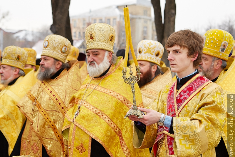 У Харкові провели молебень на честь року, що минає