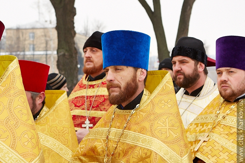 У Харкові провели молебень на честь року, що минає