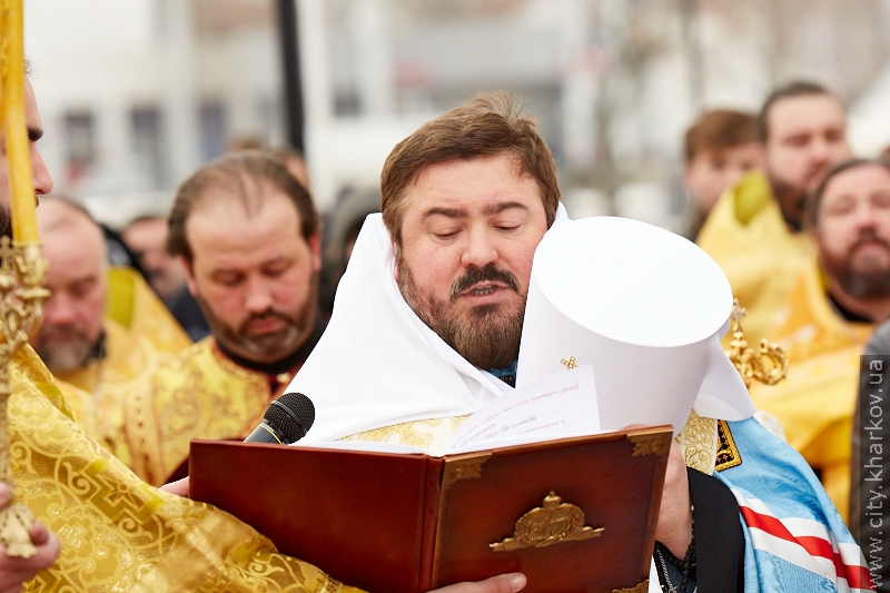 У Харкові провели молебень на честь року, що минає