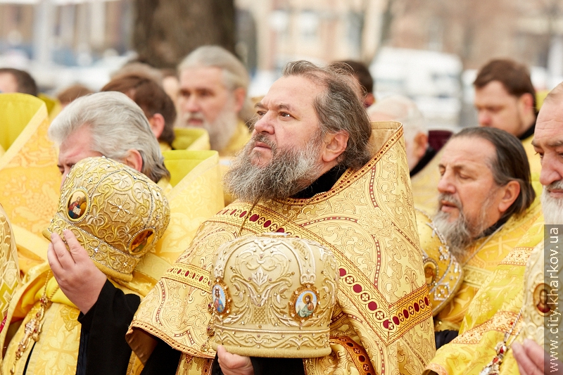 У Харкові провели молебень на честь року, що минає
