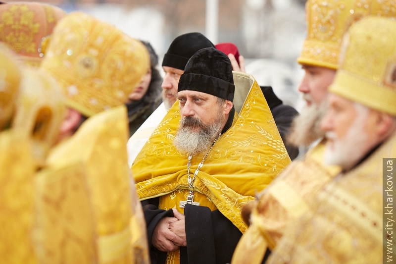 У Харкові провели молебень на честь року, що минає