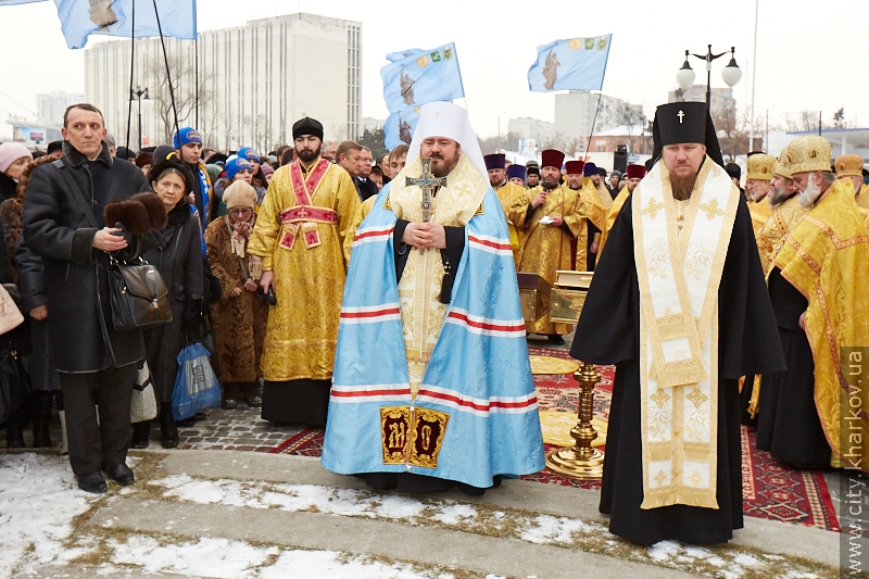 У Харкові провели молебень на честь року, що минає