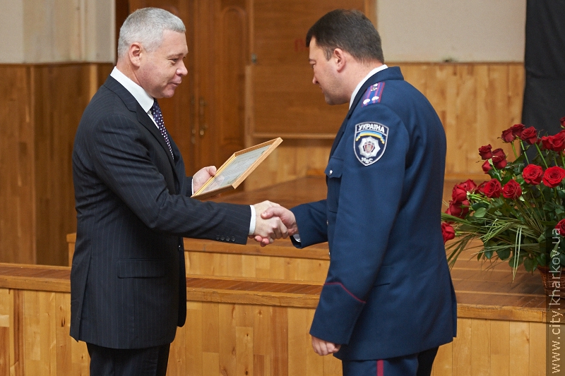 У Харкові відзначають День міліції