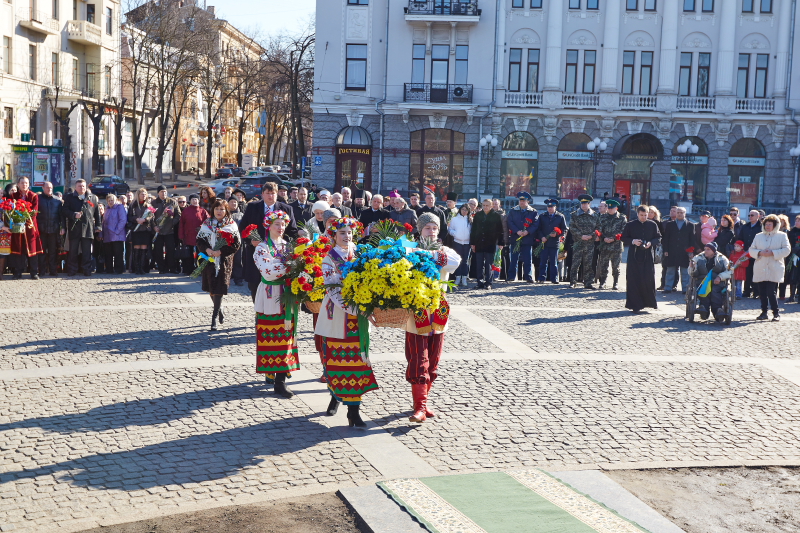 У Харкові відзначили 200-ту річницю з дня народження Тараса Шевченка