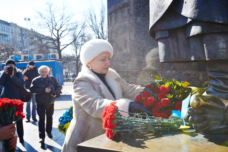 У Харкові відзначили 200-ту річницю з дня народження Тараса Шевченка