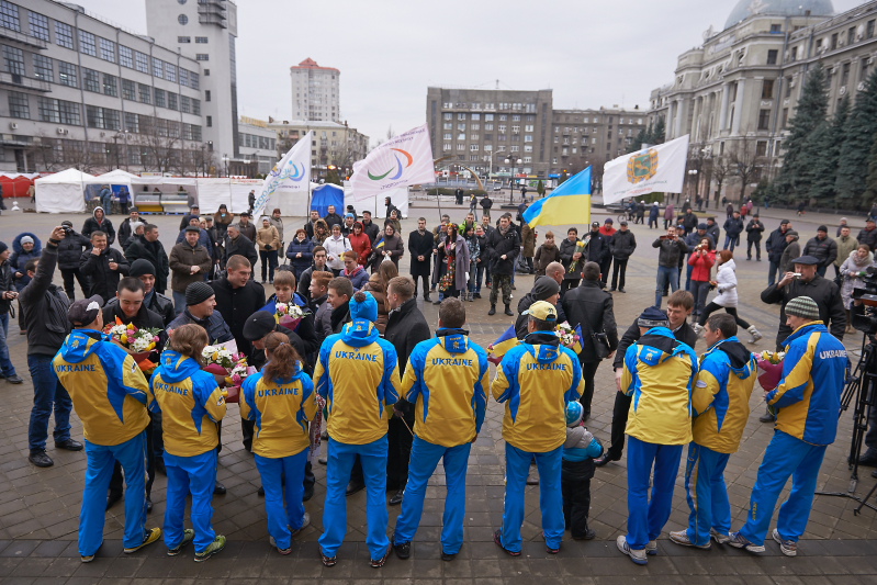 Харківські паралімпійці повернулися додому