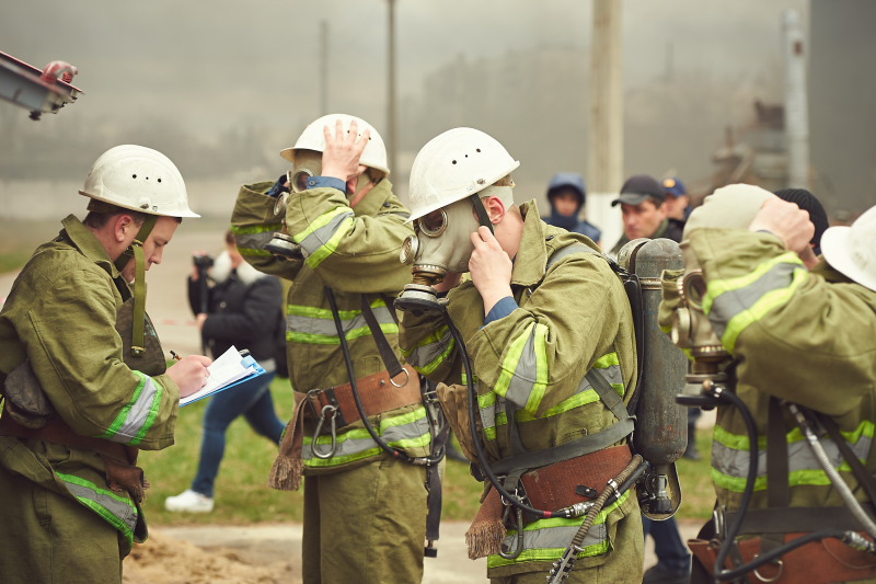 Харківські курсанти змагалися у навичках ліквідації пожеж