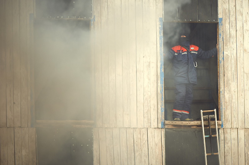 Харківські курсанти змагалися у навичках ліквідації пожеж