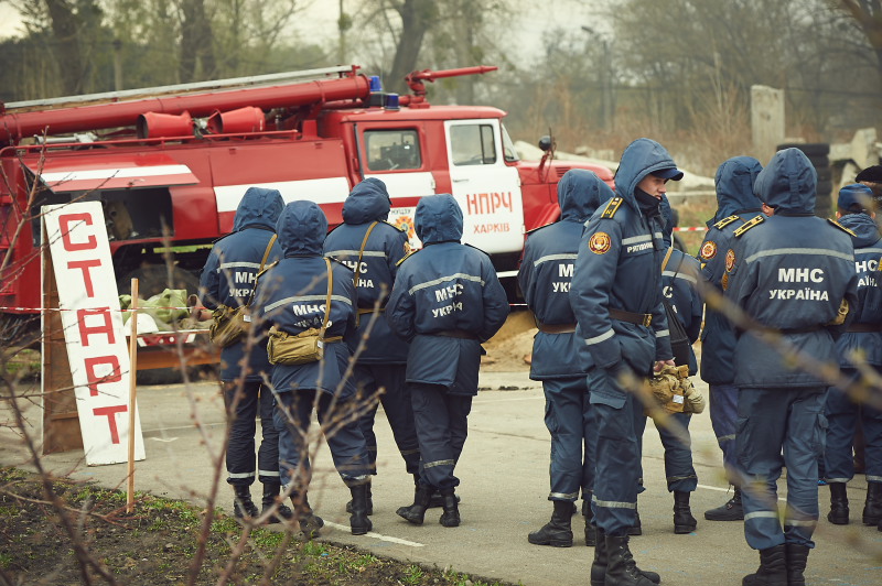 Харківські курсанти змагалися у навичках ліквідації пожеж