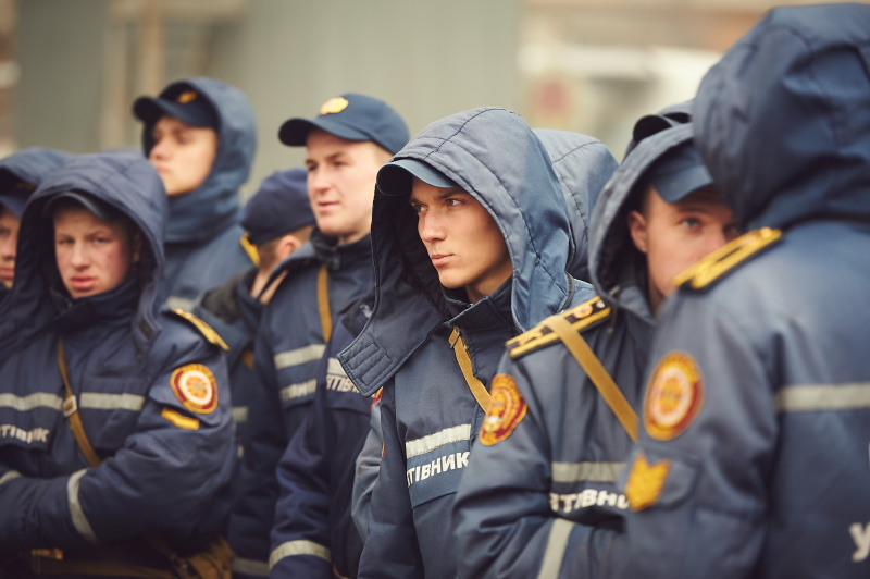 Харківські курсанти змагалися у навичках ліквідації пожеж