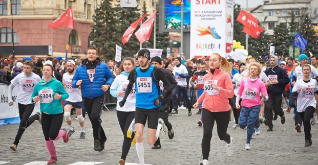 У Харкові пройшов перший міжнародний марафон